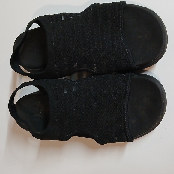 Skechers Cali Flex Black Yoga Foam Slingback Sandals Women's Size 7.5 - Picture 5 of 7